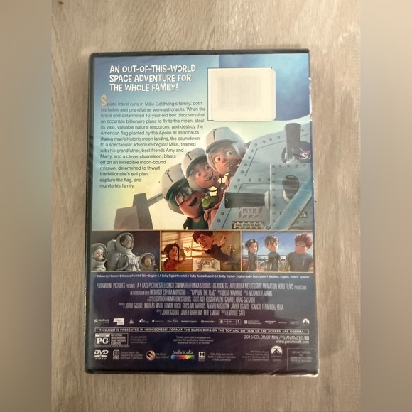 Disney movies new Ice Princess Lily DVD, spy cat, Capture the Flag set of 4 CD - Picture 5 of 9